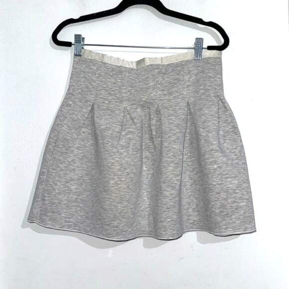 Gap Womens Gray Pleated Skirt Size S Polyester Blend - Picture 6 of 8